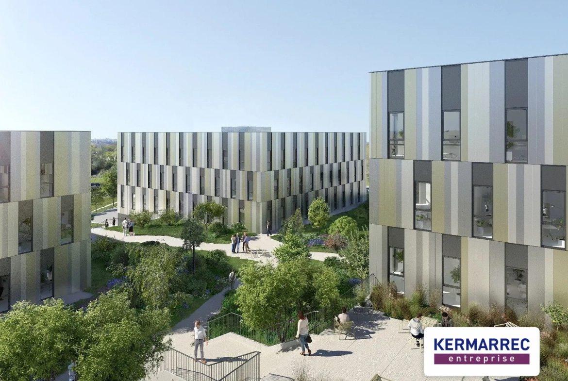 Bureaux neufs à vendre à Rennes intra-rocade - Programme GREENZ 
