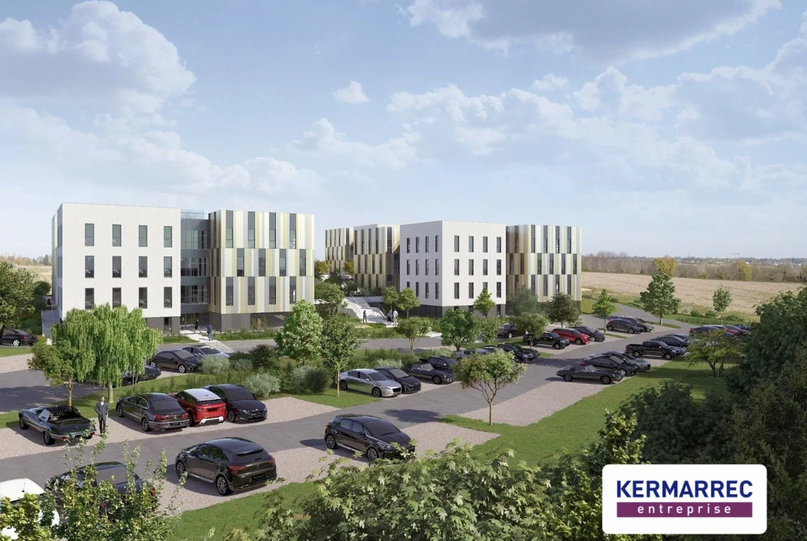 Bureaux neufs à vendre à Rennes intra-rocade - Programme GREENZ 