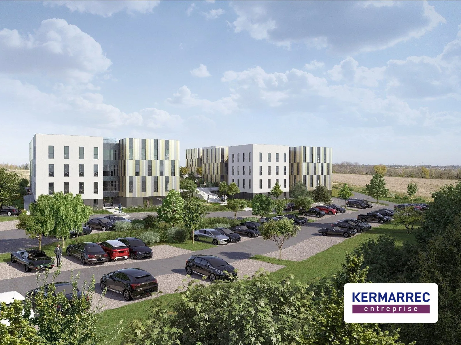 Bureaux neufs à vendre à Rennes intra-rocade - Programme GREENZ 