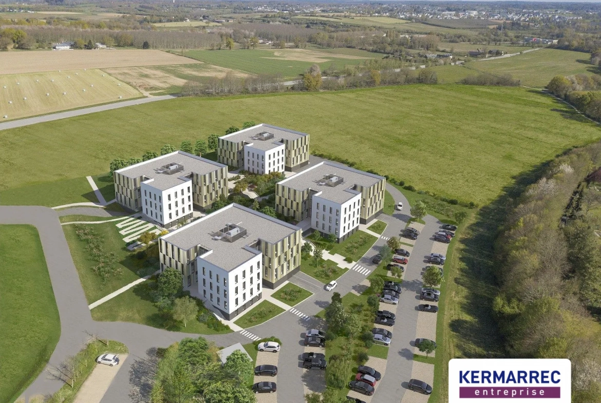 Bureaux neufs à vendre à Rennes intra-rocade - Programme GREENZ 