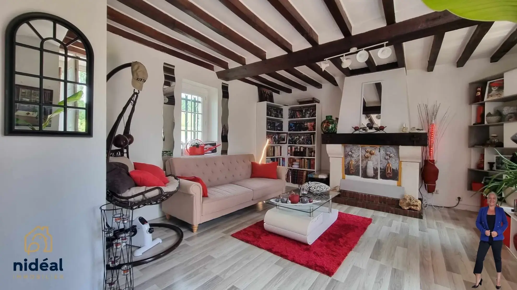 Maison en pierres de 84 m² à Harquency – 3 chambres, terrasse et vue dégagée 
