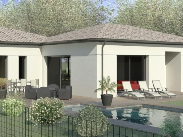 Maison neuve 100 m² RE 2020 avec garage à Nailloux