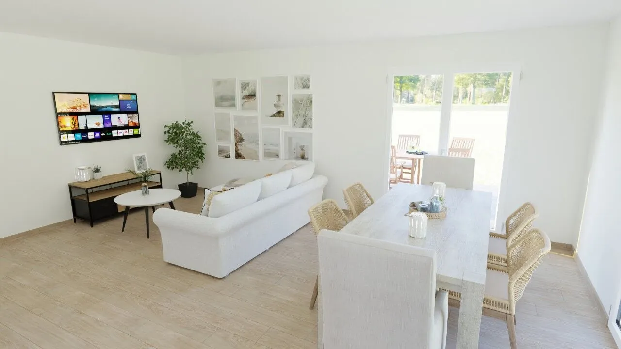 Construction de Maison Sur Mesure de 85 m² avec 3 Chambres à Pontonx-sur-l'Adour 