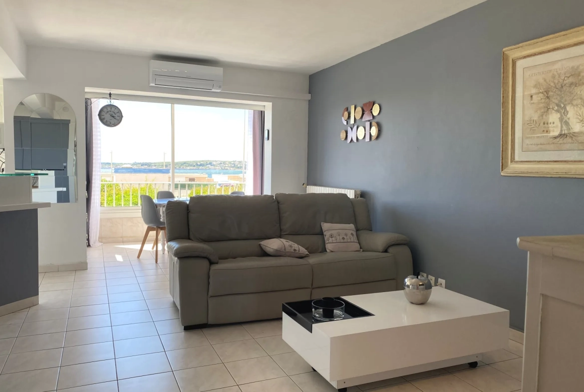 Appartement T3 avec vue sur l'étang de Thau à Balaruc-les-Bains 