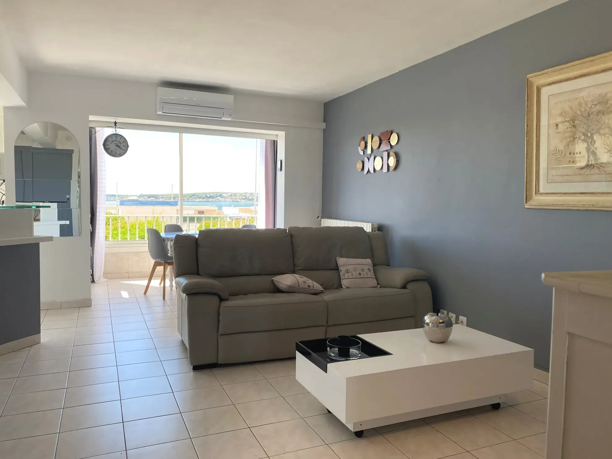 Appartement T3 avec vue sur l'étang de Thau à Balaruc-les-Bains 