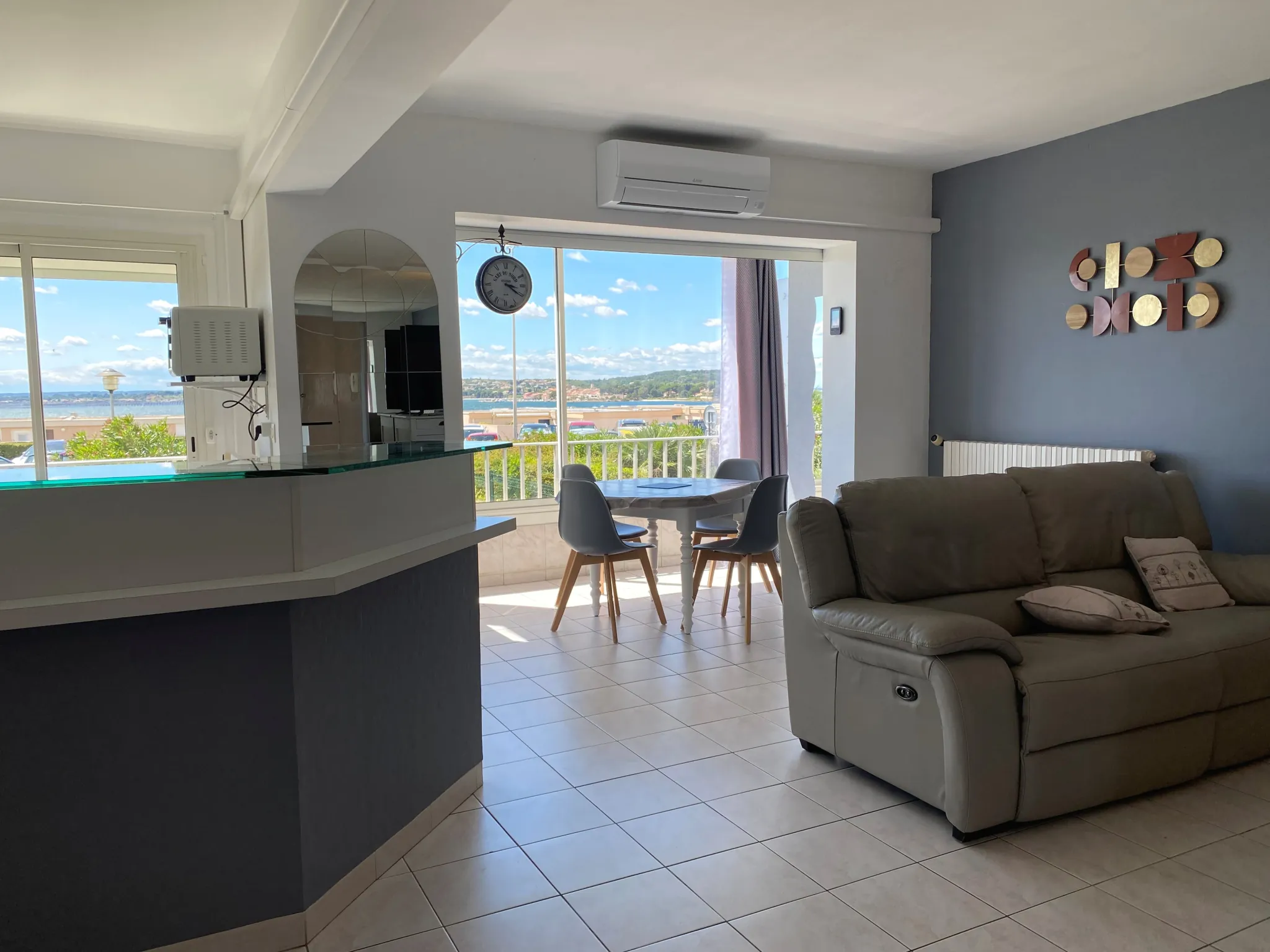 Appartement T3 avec vue sur l'étang de Thau à Balaruc-les-Bains 