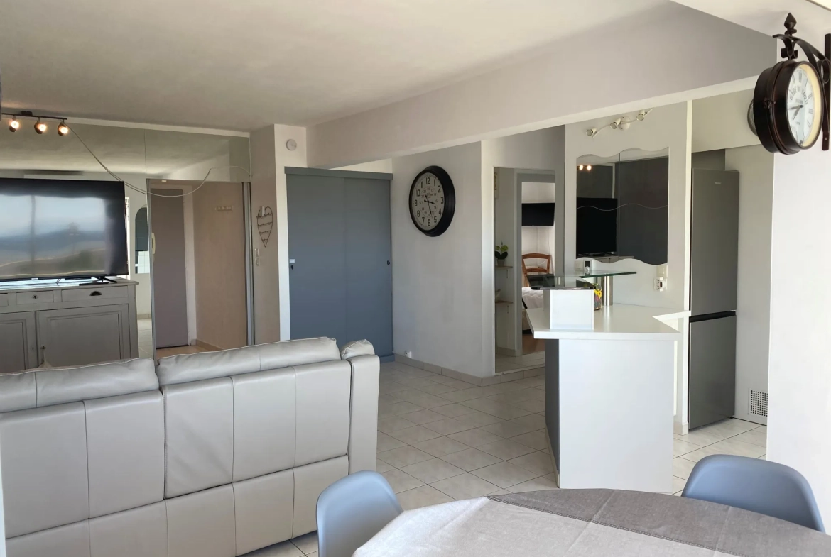 Appartement T3 avec vue sur l'étang de Thau à Balaruc-les-Bains 