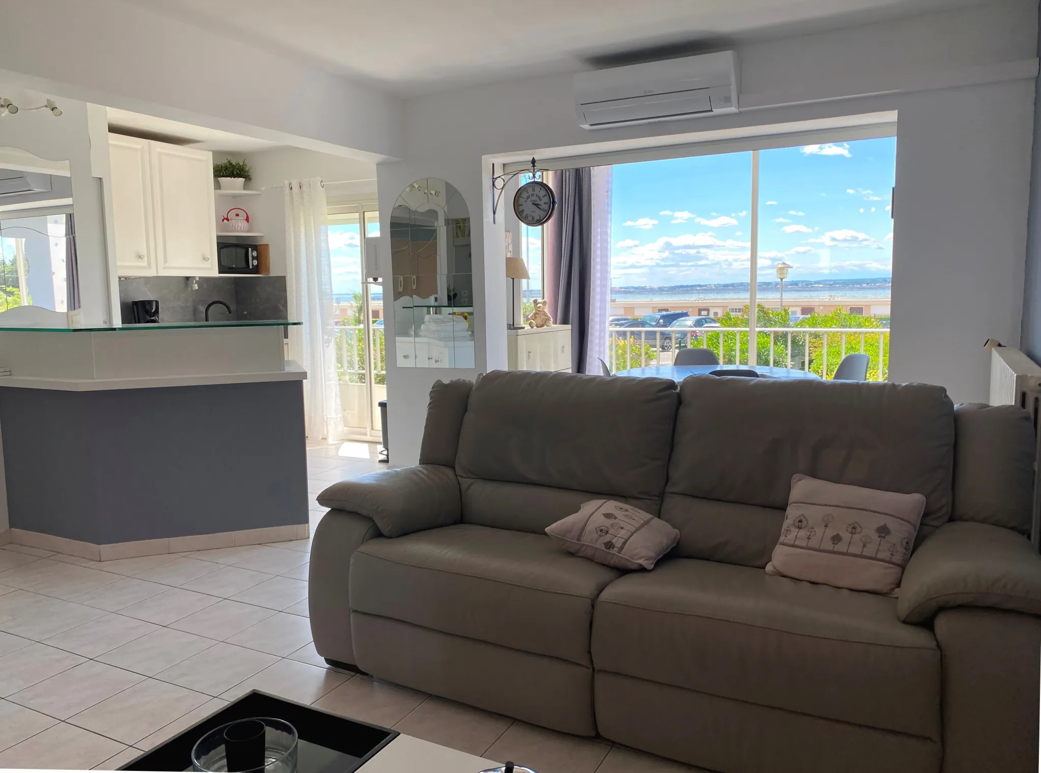 Appartement T3 avec vue sur l'étang de Thau à Balaruc-les-Bains 