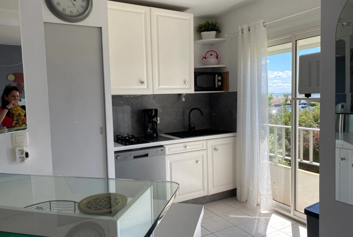 Appartement T3 avec vue sur l'étang de Thau à Balaruc-les-Bains 