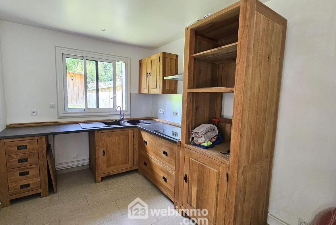 Charmante maison 42 m² avec jardin à Fontainebleau, proximité forêt des 3 Pignons 