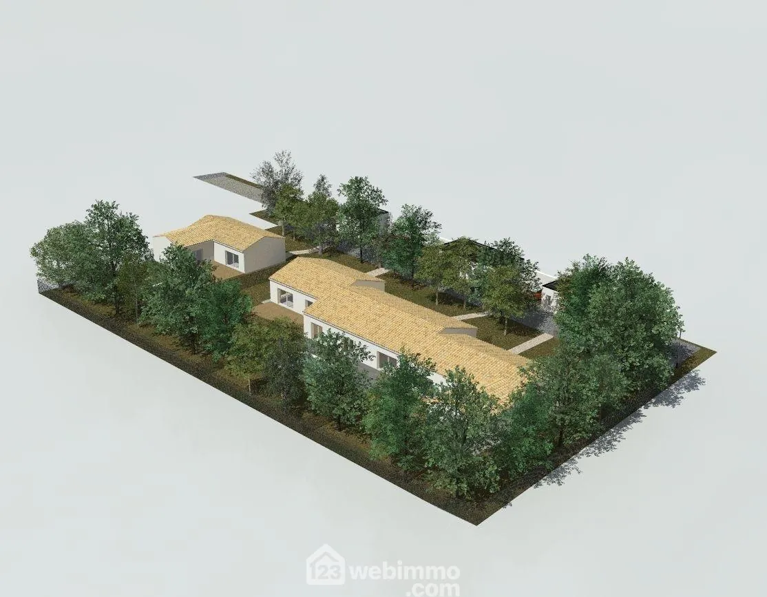 Terrain constructible à Bourgneuf (17220) proche La Rochelle, viabilisé, prêt à bâtir 