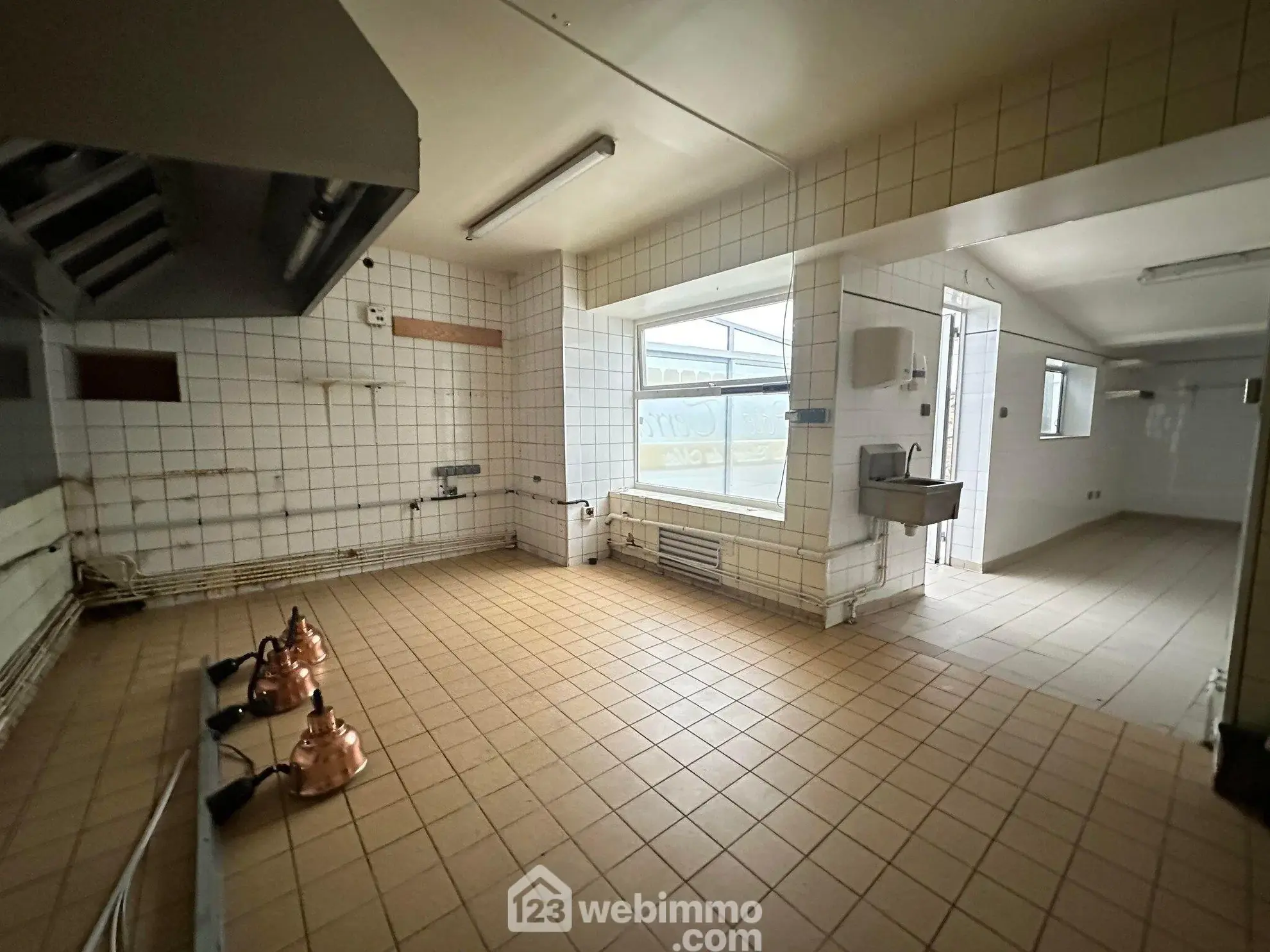 Ancienne propriété commerciale de 205 m² à Bruyères-et-Montbérault avec jardin et garage 