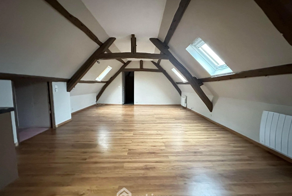 Ancienne propriété commerciale de 205 m² à Bruyères-et-Montbérault avec jardin et garage 