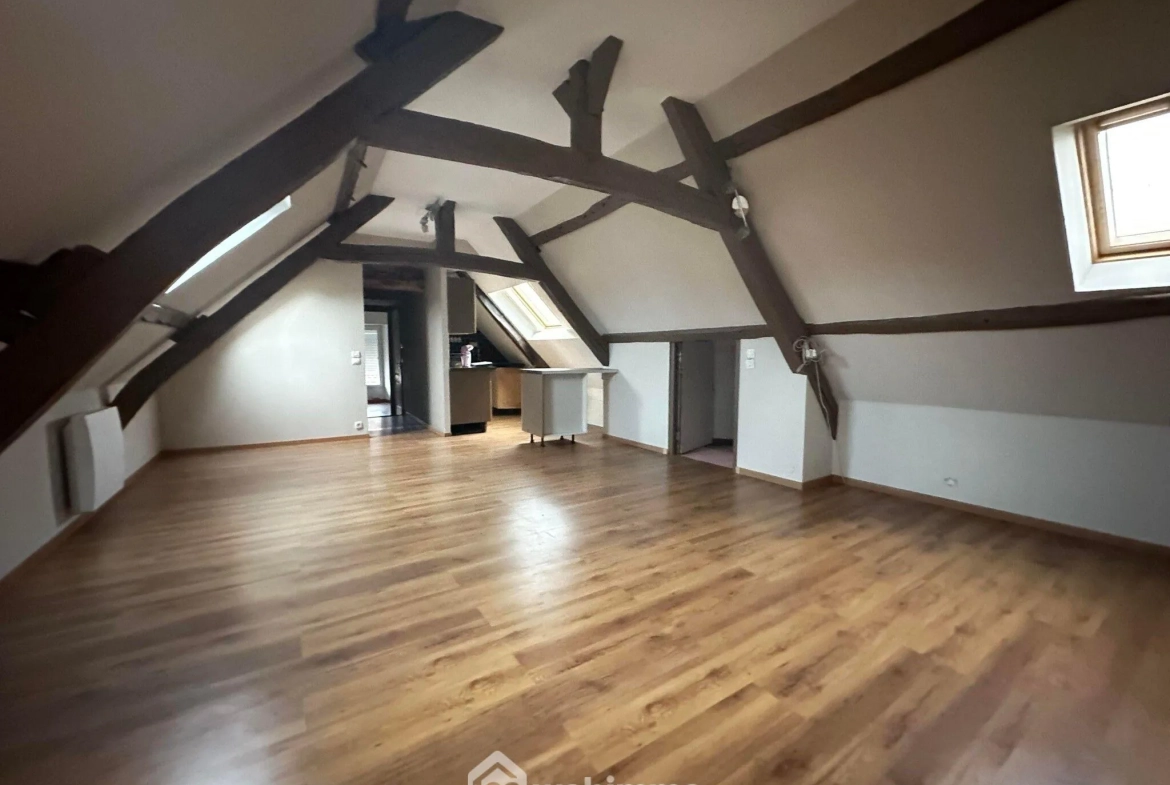 Ancienne propriété commerciale de 205 m² à Bruyères-et-Montbérault avec jardin et garage 