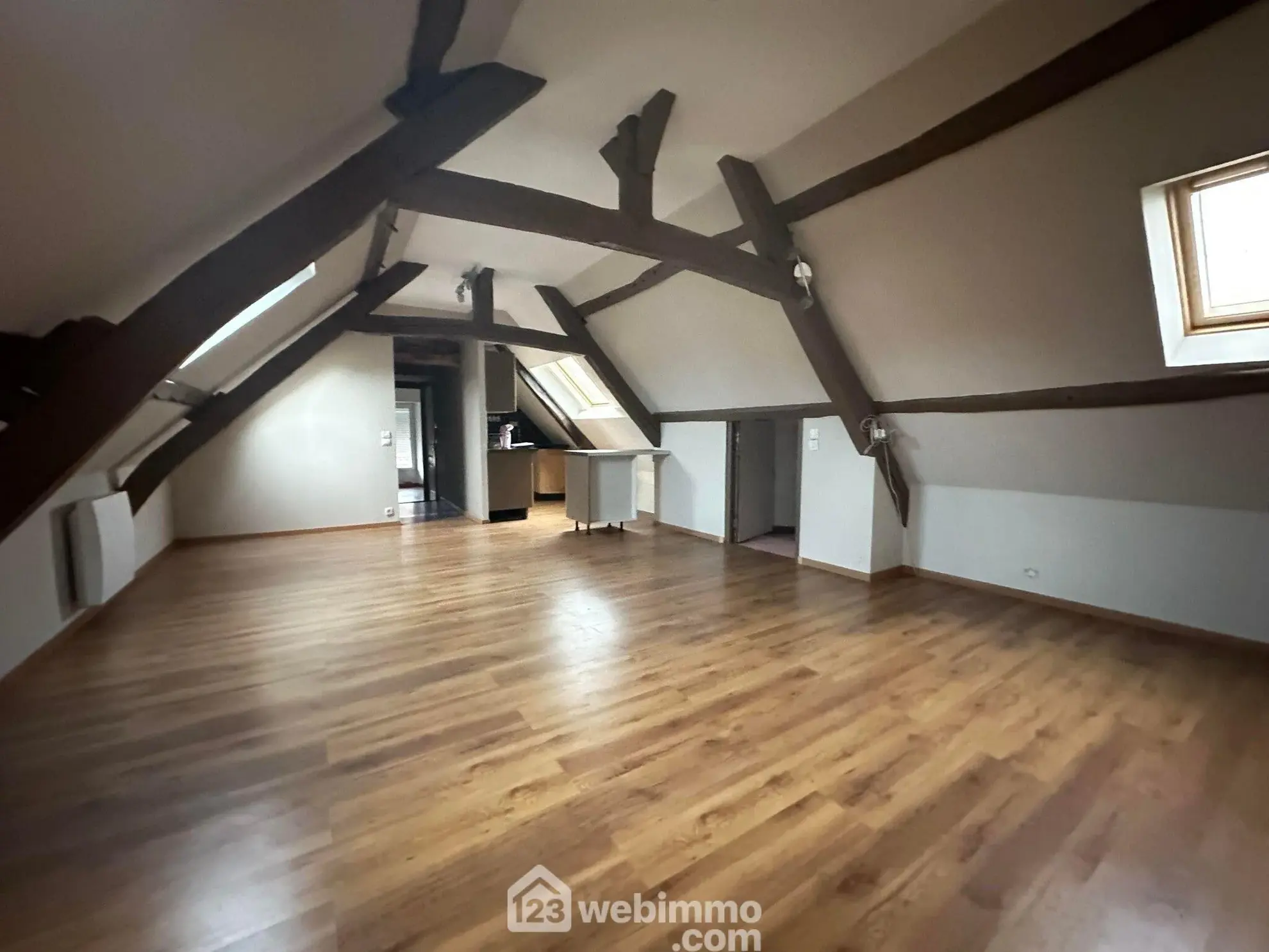 Ancienne propriété commerciale de 205 m² à Bruyères-et-Montbérault avec jardin et garage 