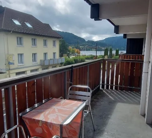 Studio à Gérardmer avec balcon, parking et cave – Fonctionnel et lumineux