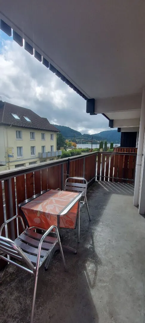 Studio à Gérardmer avec balcon, parking et cave – Fonctionnel et lumineux 