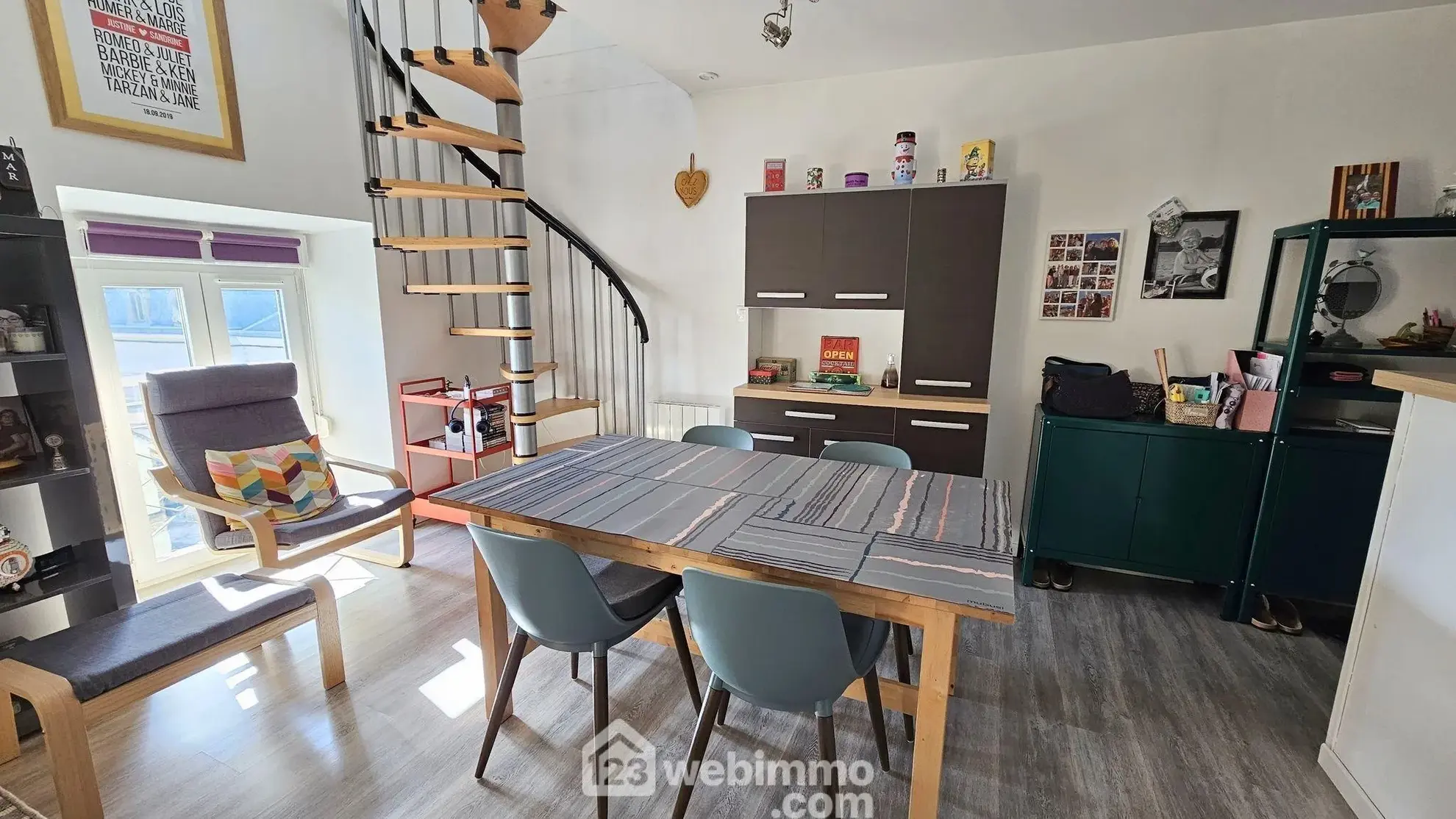 appartement lumineux de 70m² à vendre à puiseaux - centre-ville 