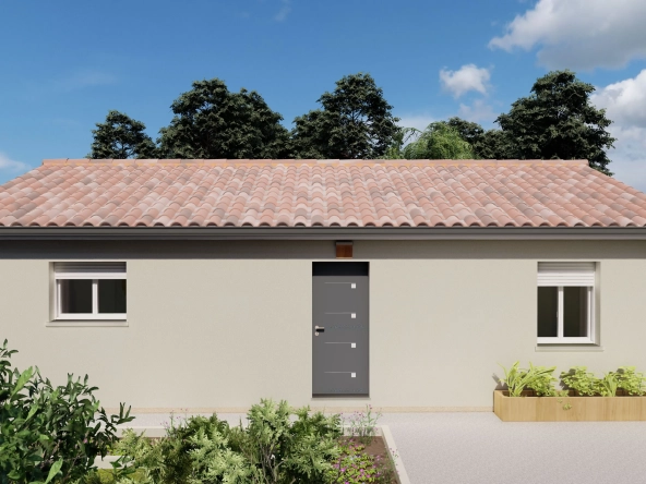 Maison neuve 2 chambres à Couzeix - Construction clé en main avec terrain inclus