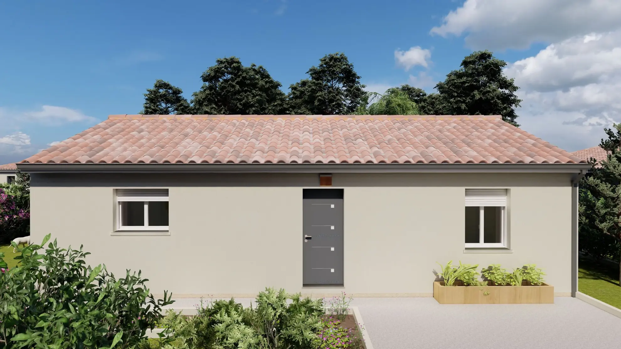 Maison neuve 2 chambres à Couzeix - Construction clé en main avec terrain inclus 