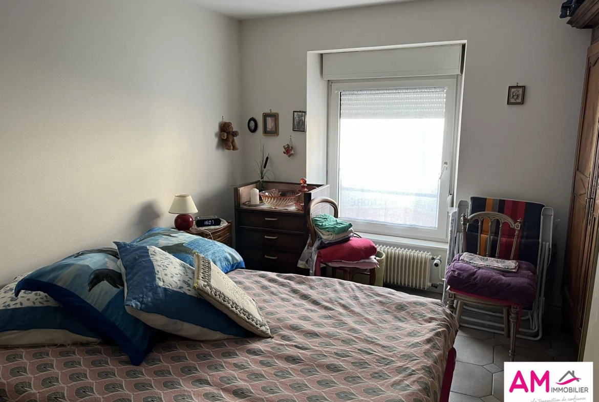 Vente duplex 77 m² à Guebwiller avec stationnement privé et chauffage gaz 