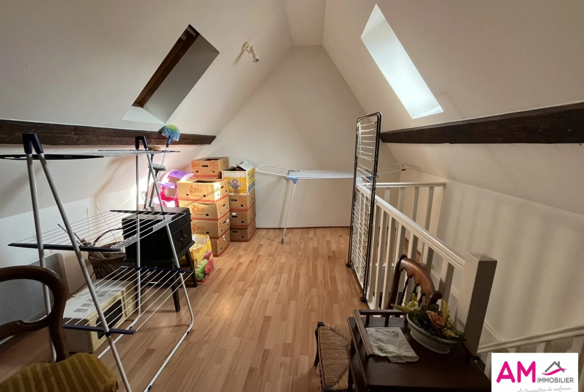 Vente duplex 77 m² à Guebwiller avec stationnement privé et chauffage gaz 