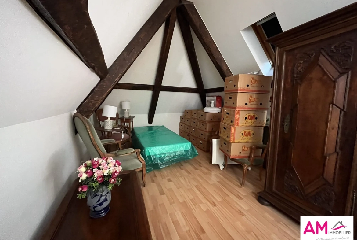 Vente duplex 77 m² à Guebwiller avec stationnement privé et chauffage gaz 