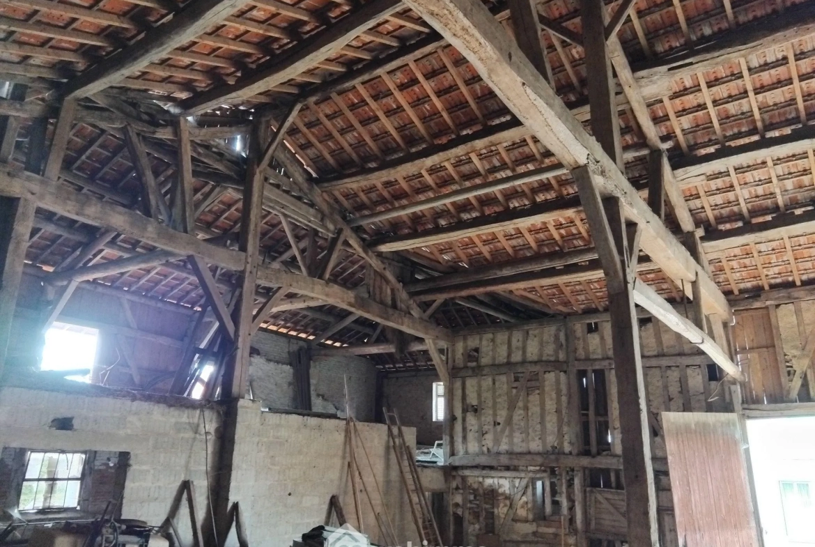 Grande grange et écuries de 360 m² à vendre à Villotte-devant-Louppy 