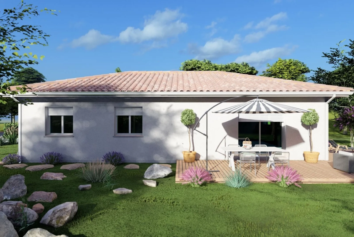 Construction maison neuve à Linxe près des plages – Projet clé en main 