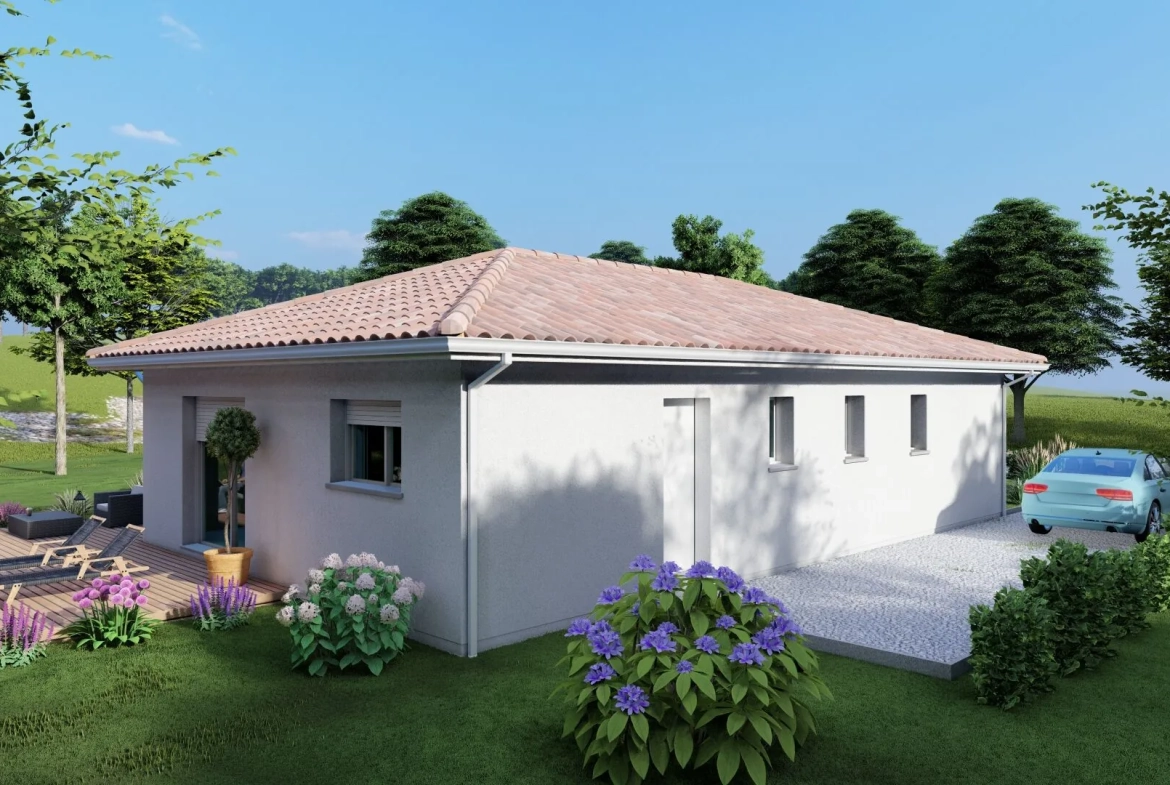 Construction maison neuve à Linxe près des plages – Projet clé en main 
