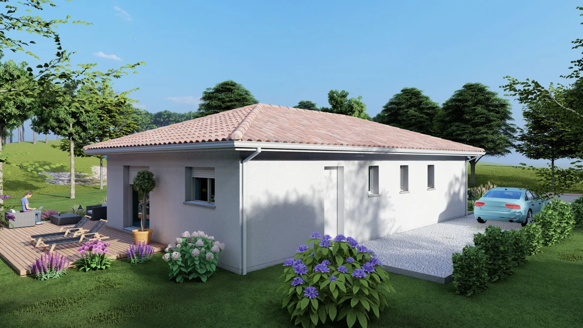 Construction maison neuve à Linxe près des plages – Projet clé en main 