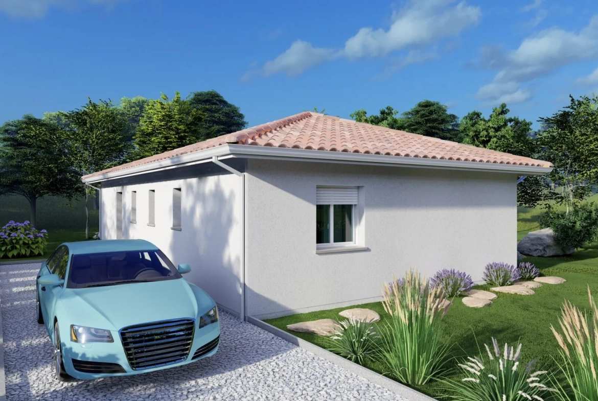 Construction maison neuve à Linxe près des plages – Projet clé en main 