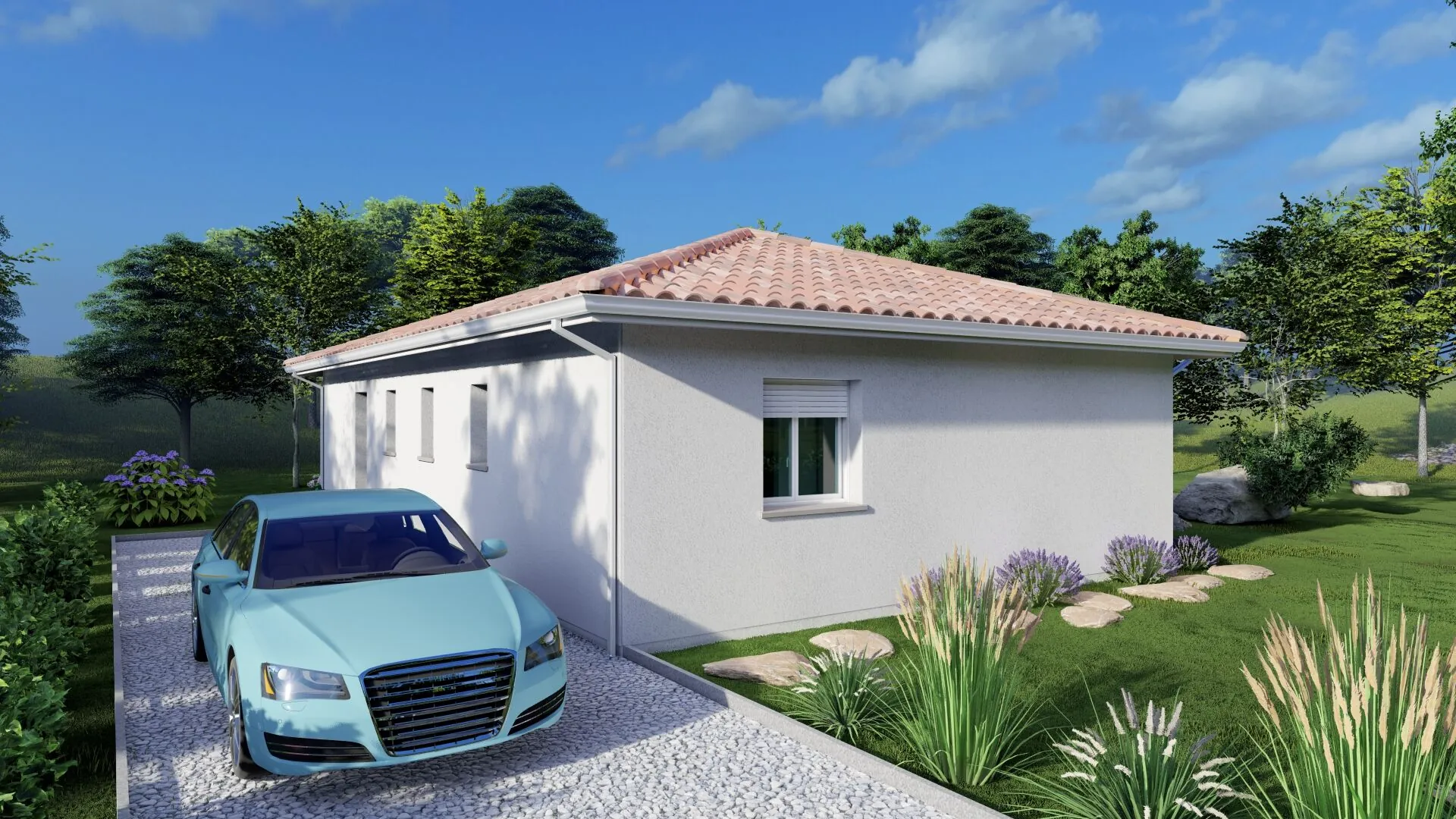 Construction maison neuve à Linxe près des plages – Projet clé en main 