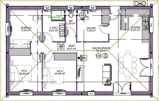 Construction maison neuve à Linxe près des plages – Projet clé en main 