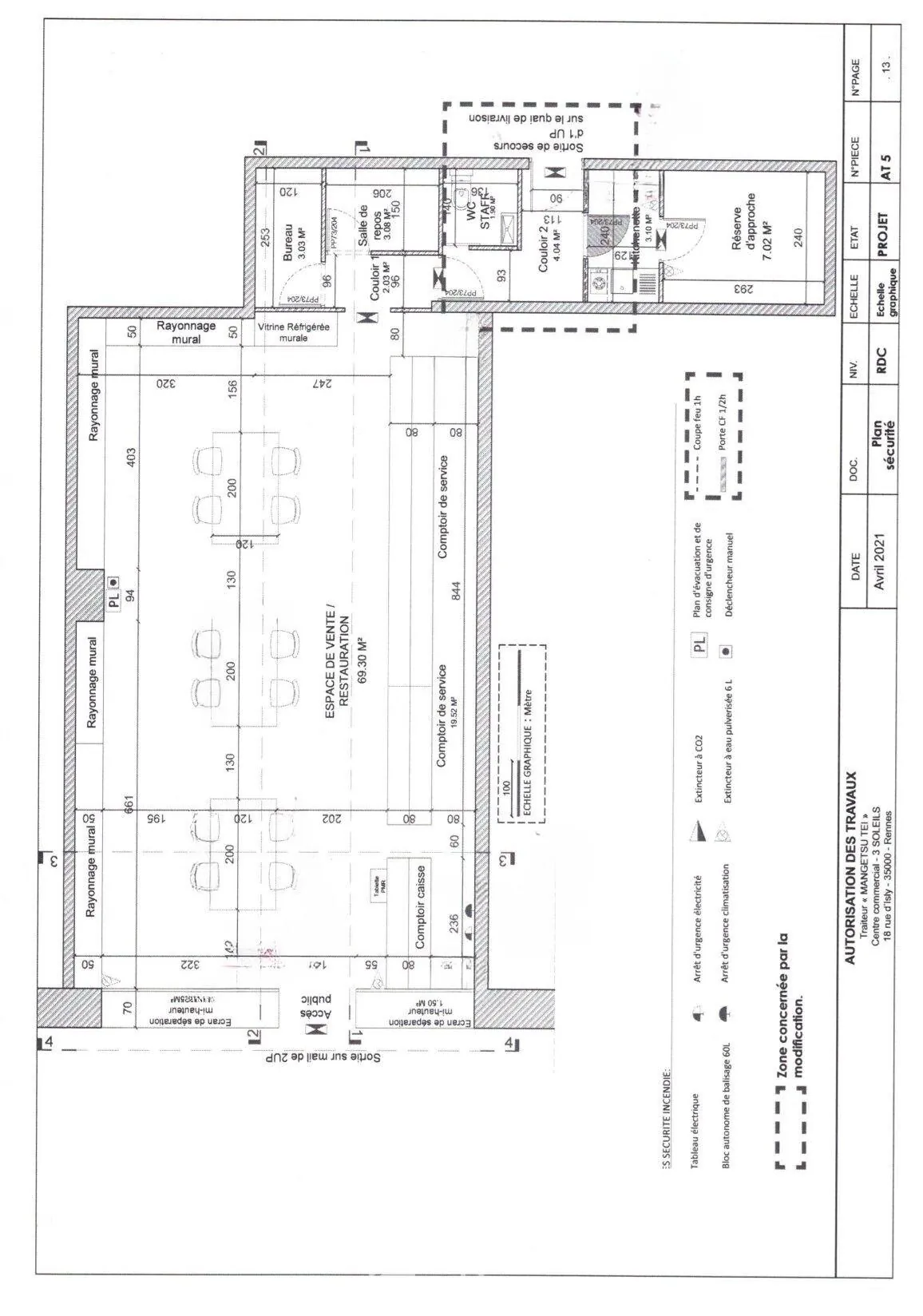 À vendre : Épicerie de 120 m² au cœur de Rennes, excellent potentiel commercial 