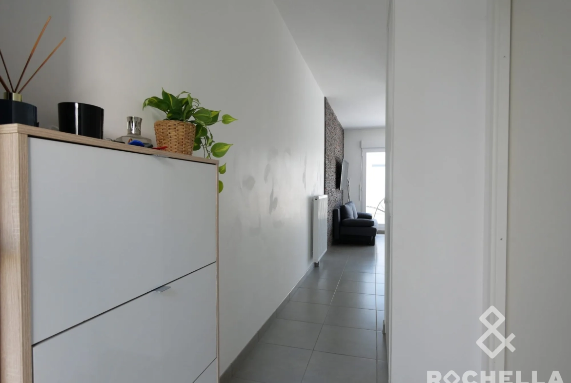 Appartement T2 avec terrasse à La Rochelle, résidence récente et sécurisée 