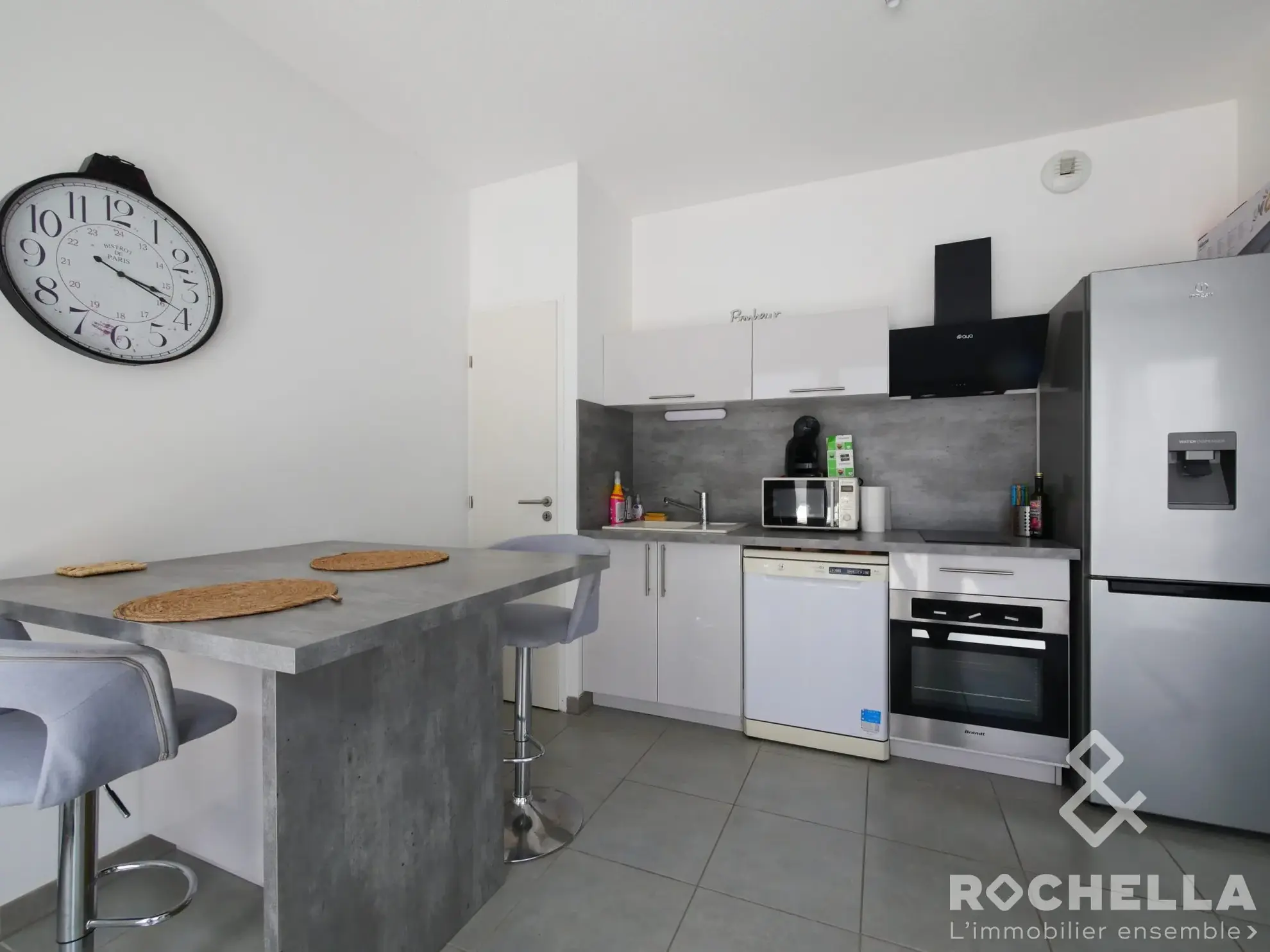 Appartement T2 avec terrasse à La Rochelle, résidence récente et sécurisée 