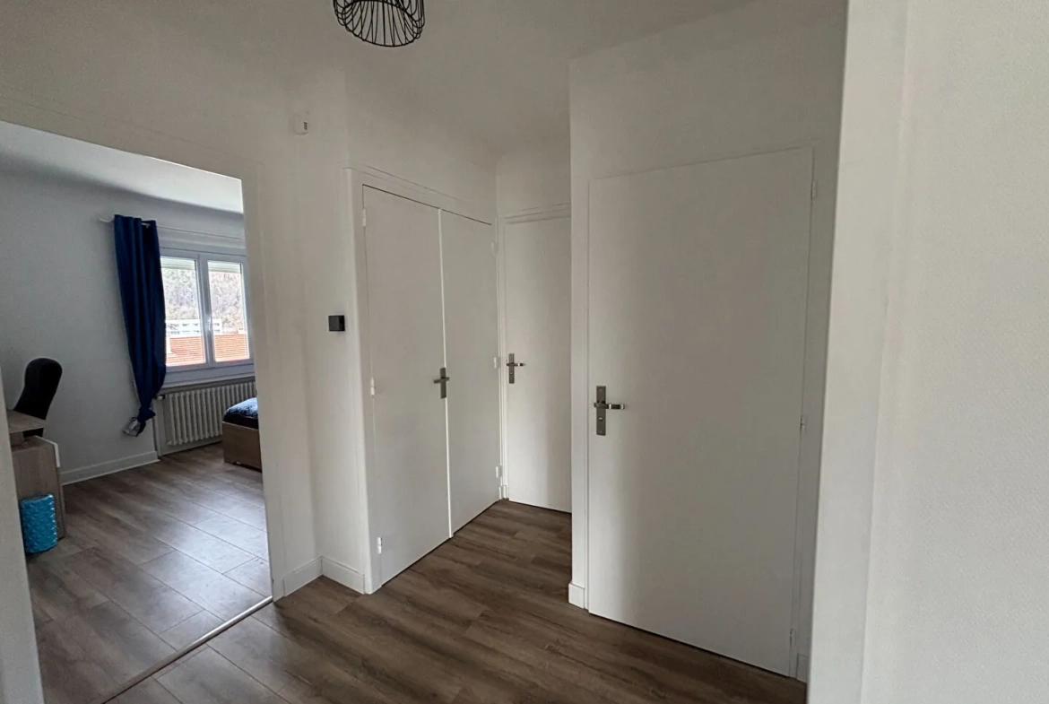 Belle maison rénovée de 102,80 m² avec garage et terrain à Unieux 