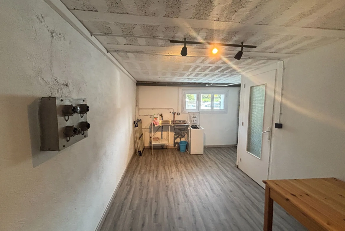 Belle maison rénovée de 102,80 m² avec garage et terrain à Unieux 