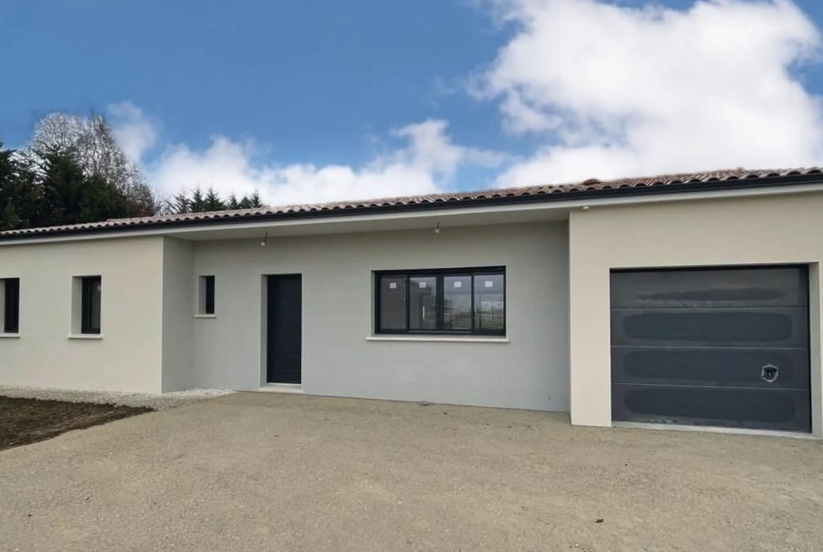 Projet de maison neuve 3 chambres à Maringues – Construction personnalisée et conforme RE2020 