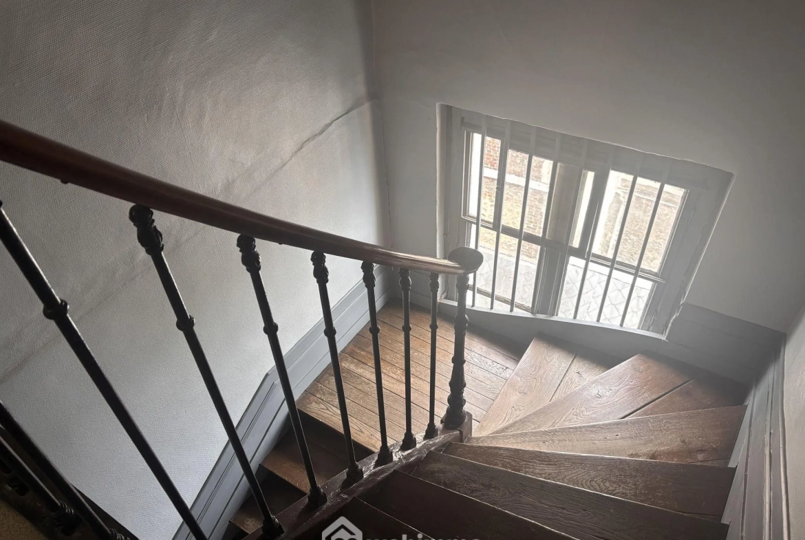 Lot de 2 studios meublés à vendre à Rouen Rive Droite, proximité gare 