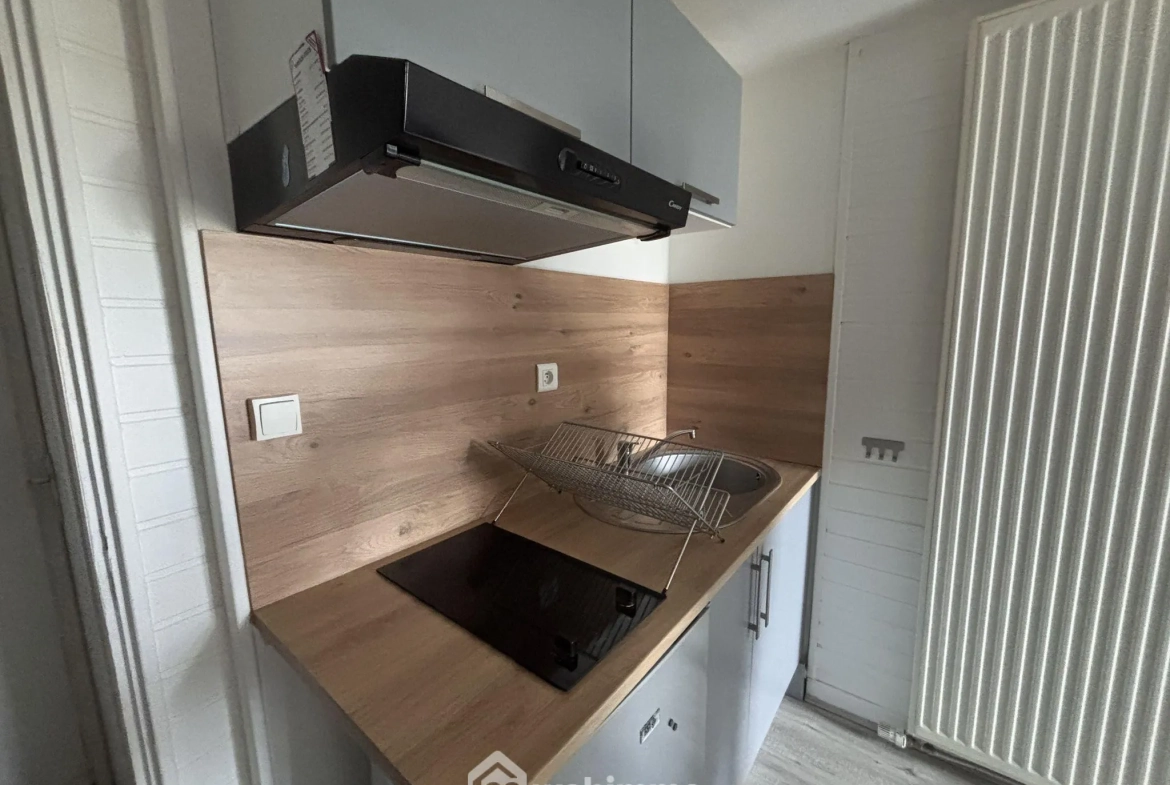 Lot de 2 studios meublés à vendre à Rouen Rive Droite, proximité gare 