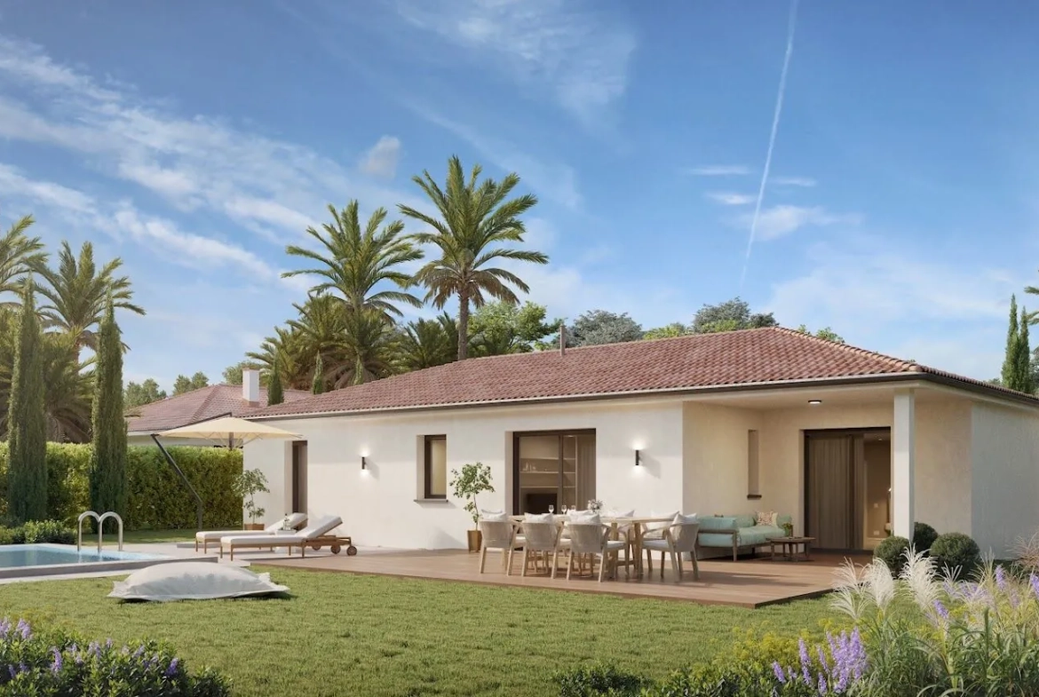 Découvrez cette maison neuve 91 m² à Podensac avec 3 chambres 