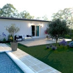 Terrain constructible à Beauziac avec maison 3 chambres et garage à partir de 139 661 €
