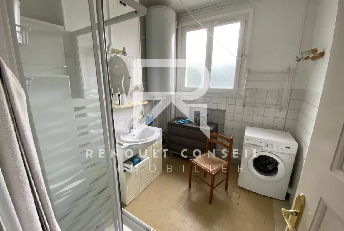 Appartement T3 rénovable de 73 m² à Rouen, proche Place Voltaire 