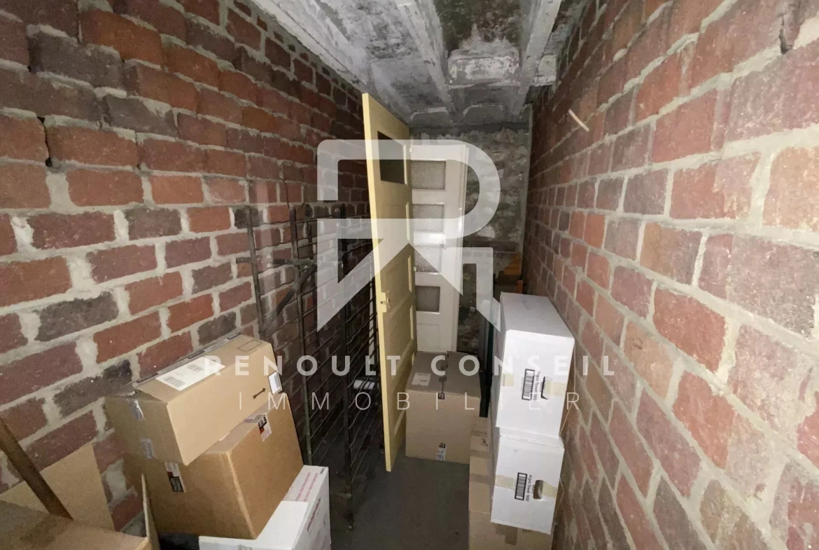 Appartement T3 rénovable de 73 m² à Rouen, proche Place Voltaire 