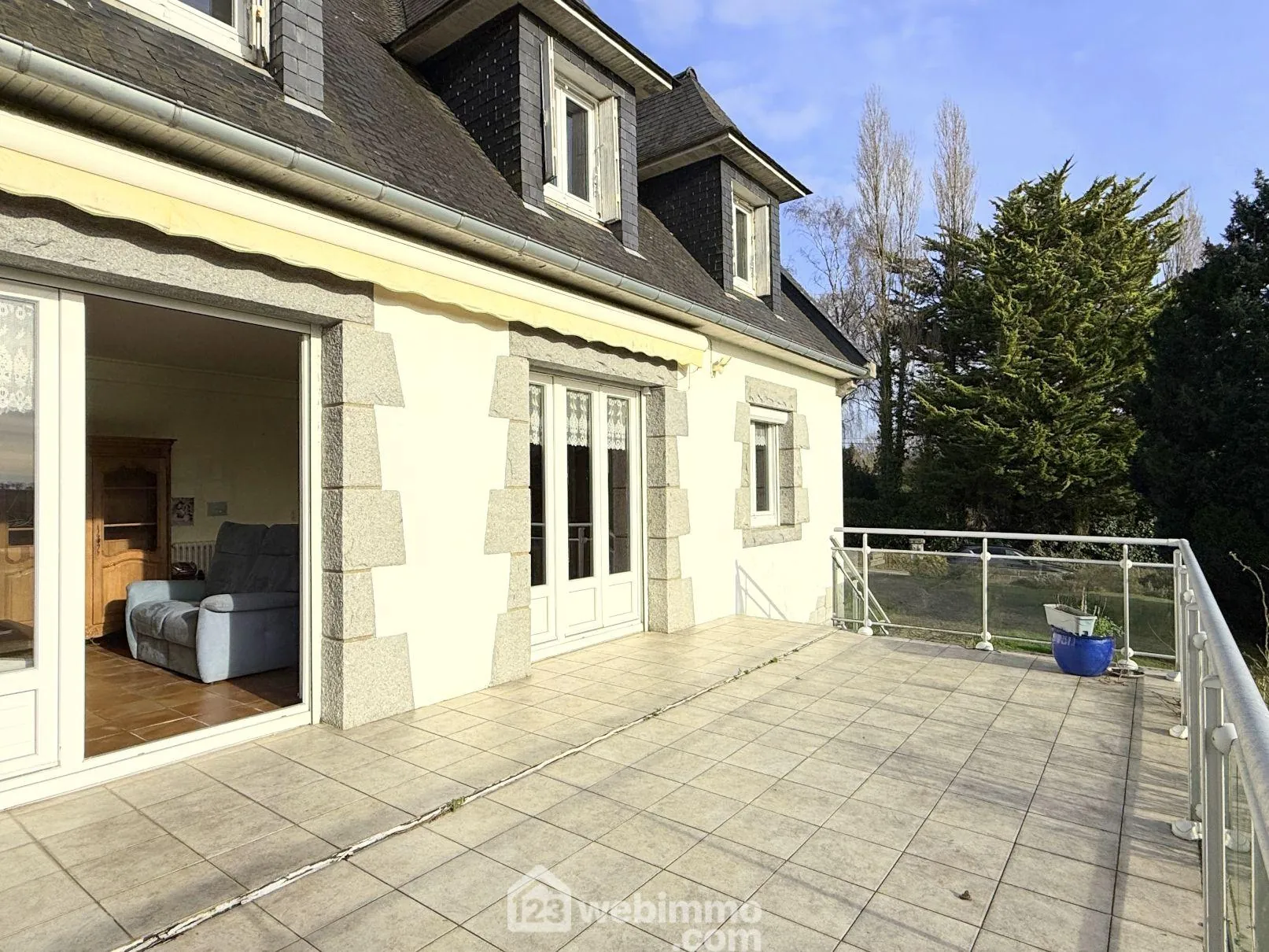 Charmante maison avec vue sur la vallée du Léguer à Lannion 