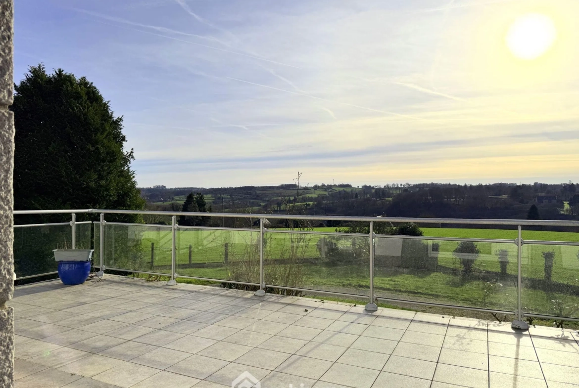 Charmante maison avec vue sur la vallée du Léguer à Lannion 
