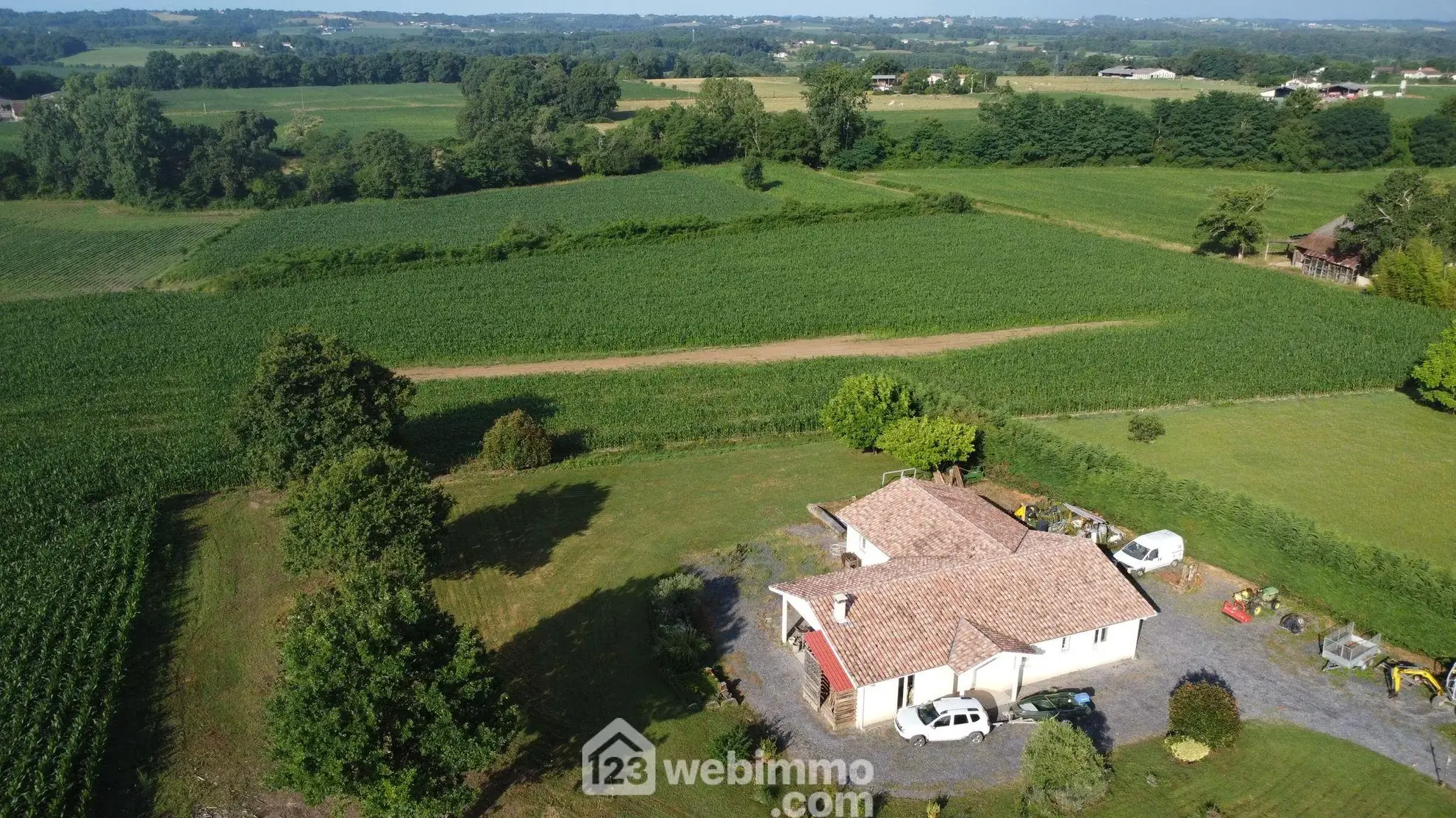 Maison de plain-pied avec vue Pyrénées à Sault-de-Navailles — 118m² 