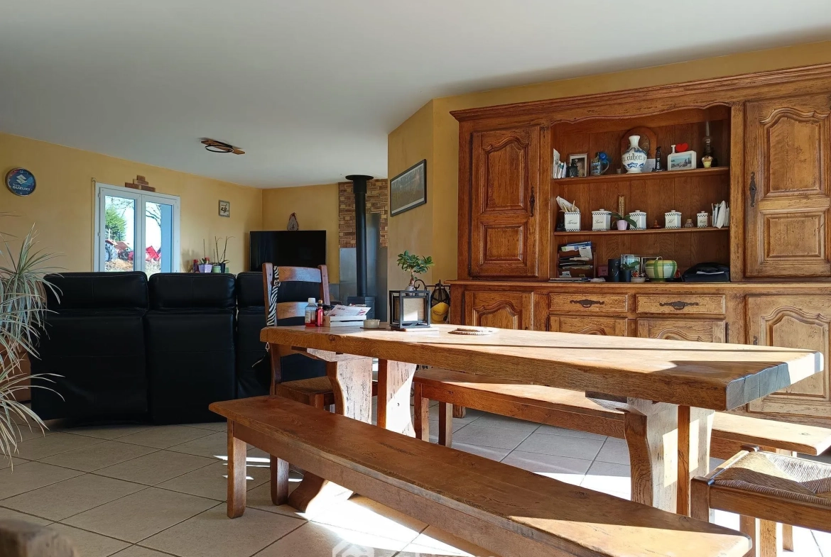 Maison de plain-pied avec vue Pyrénées à Sault-de-Navailles — 118m² 